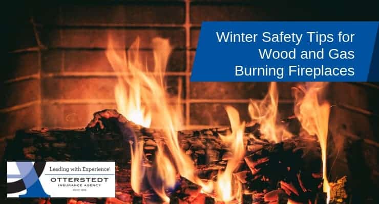 Winter Safety Tips for Wood and Gas Burning Fireplaces